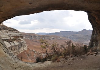 Holkrans Hike and Caves,  Golden Gate Highlands National Park, South Africa