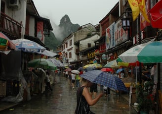 ey Billington on the river Li cruise, Yangshuo, China