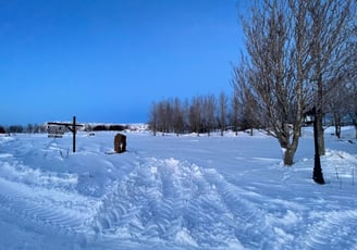 Outside country dreams, selfoss, Iceland