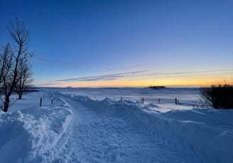 Outside country dreams, selfoss, Iceland