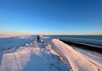 Porlakshofn black beach, Iceland