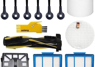 aoteng Accessories Kit for Shark IQ R101AE (RV1001AE) IQ R101 (RV1001) Robot Vacuum Cleaner Replacem