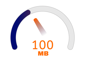 Plano 100 MB, R$ 79,99.