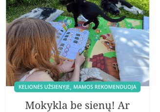 Keliuajančios mamos apie Laisvų vaikų mokyklą