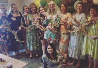 dried flower wreath making hen party york