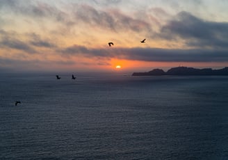 Couché de soleil à San Francisco