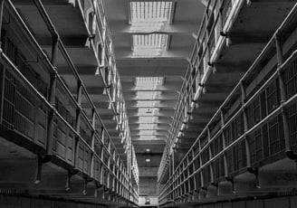 Intérieur de la prison d'Alcatraz