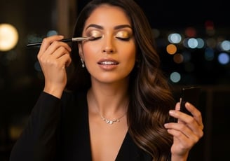 Maquiagem para Festas: Brilhe na Noite