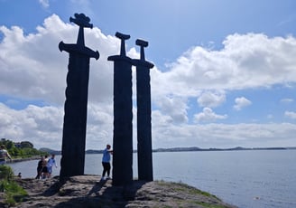 Sverd i Fjell Swords in Rock Stavanger Norway