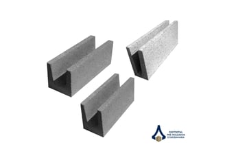 Canaletas de concreto