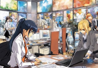 gray computer monitor