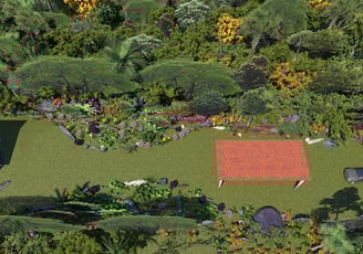 Diseños 3D permacultura, reforestaciones, agricultura ecológica, finca permacultora