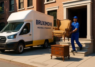 achats en seconde main livraison chauffeur avec camionnette