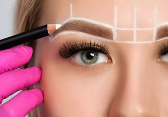 design de sobrancelha