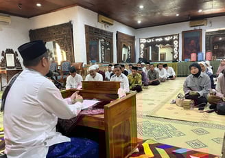 Konseptor dan Inovator AHQ, Gus Salam YS, menyampaikan kajian ilmiah soal Dzikir dan Hippocampus.