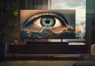 brand campaign tv spot on a tv