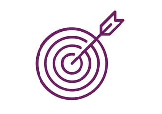 a target target with a dart arrow and a target
