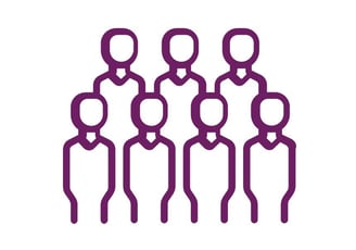 a group of people standing in a line of people