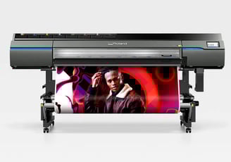 a large format printer with a large format printer