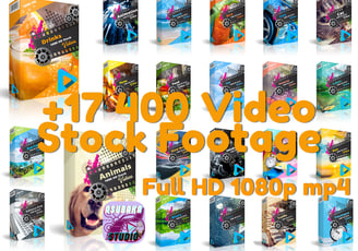 +17 400 video stock footage Full HD