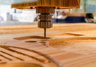 Corte CNC en madera para muebles y estructuras personalizadas