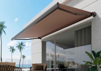 an outdoor awning for shade