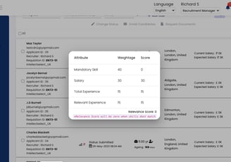 Squarecruit ATS AI-Powered automated candidate selection..