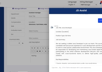 Squarecruit ATS AI-Powered generative AI for content creation in recruitment.