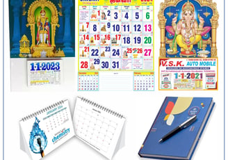 Calendar & diary printing: Customized solutions for organization.