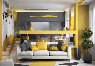 gray concrete wall inside building