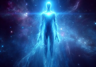 Energy flow through a person at universal truths