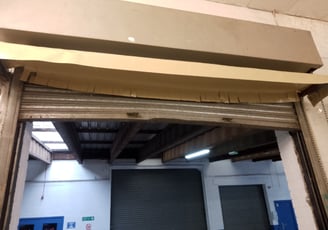 roller shutter door valence