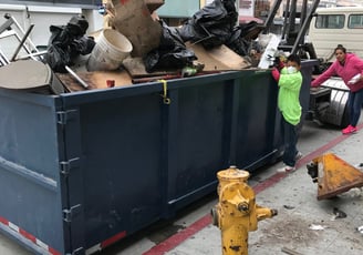 Warehouse cleanup in Downtown L.A.