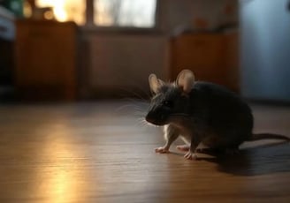 souris dans cuisine