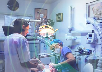 Behandlungssituation beim Zahnarzt
