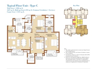 ATS Gold Meadows Lifestyle Derabassi Floor Plan