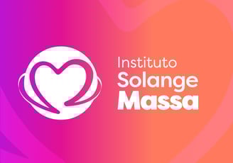 Logo em formato de coração para instituto social