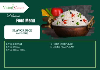 Food Catering Service - Vision Caters