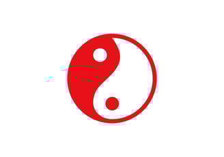 finding balance between dualities is the main purpose of yin yoga, bringing balance to life
