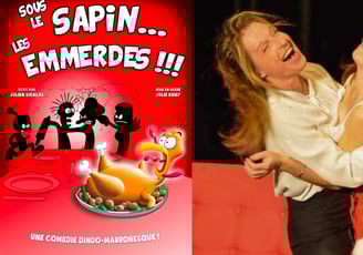 Anne Bernex dans "Sous le sapin... Les emmerdes !"