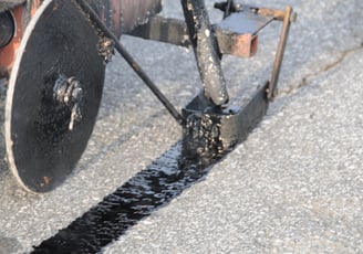 Asphalt Crack Sealing Service in Harris County, Georgia