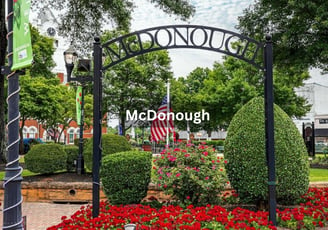 Town Center in McDonough Georgia