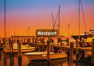 Marina in Westport Connecticut