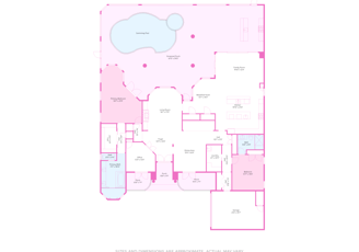 PLUS floor plan with custom styling
