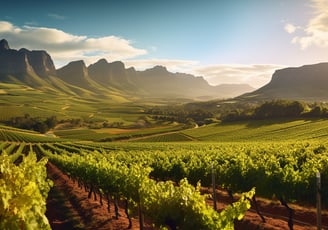 Stellenbosch vineyard, South Africa