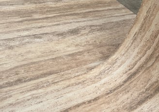 dark grey line yellow base travertine soft stone