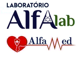 a lab lab with a heart and a heartbeat