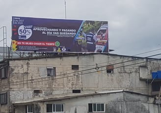Campaña en Buenaventura publicidad exterior transito