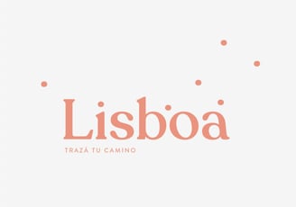 Logotipo de marca de ropa masculina de nombre Lisboa