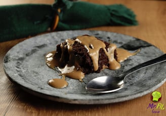 Brownie com doce de leite Mr. Fit